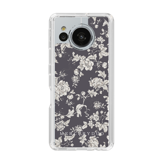 Slim Protection Case［ MERCURYDUO - ToneFlower - Grey ］