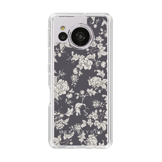 Slim Protection Case［ MERCURYDUO - ToneFlower - Grey ］