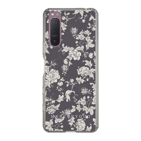 Slim Protection Case［ MERCURYDUO - ToneFlower - Grey ］