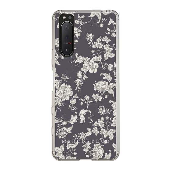 Slim Protection Case［ MERCURYDUO - ToneFlower - Grey ］