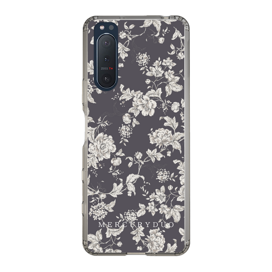 Slim Protection Case［ MERCURYDUO - ToneFlower - Grey ］