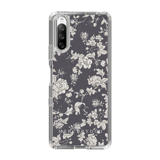 Slim Protection Case［ MERCURYDUO - ToneFlower - Grey ］