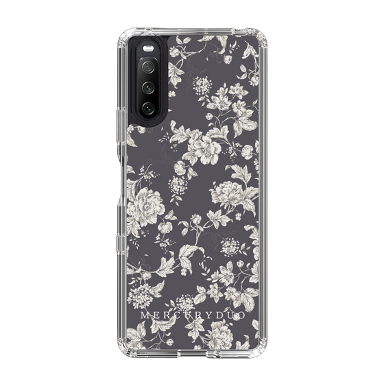 Slim Protection Case［ MERCURYDUO - ToneFlower - Grey ］