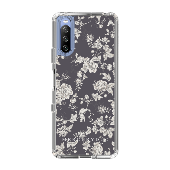 Slim Protection Case［ MERCURYDUO - ToneFlower - Grey ］