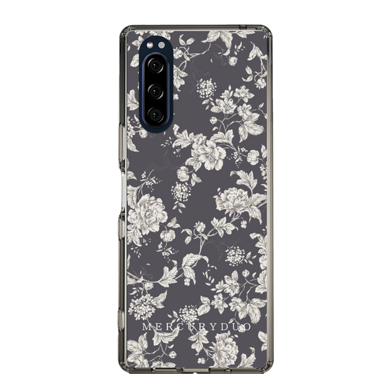 Slim Protection Case［ MERCURYDUO - ToneFlower - Grey ］