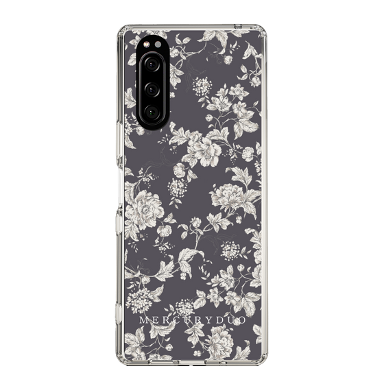 Slim Protection Case［ MERCURYDUO - ToneFlower - Grey ］
