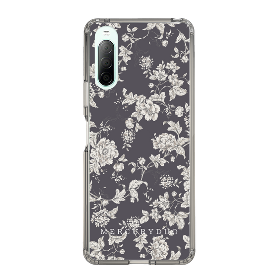 Slim Protection Case［ MERCURYDUO - ToneFlower - Grey ］