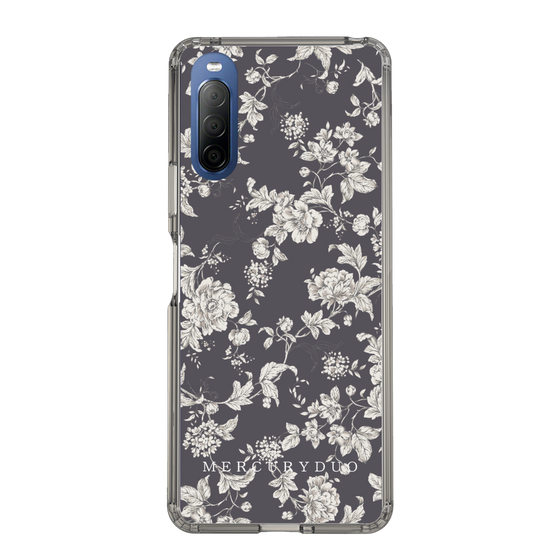 Slim Protection Case［ MERCURYDUO - ToneFlower - Grey ］