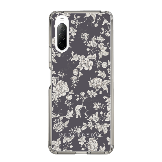Slim Protection Case［ MERCURYDUO - ToneFlower - Grey ］