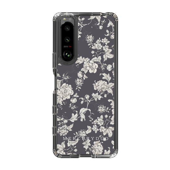 Slim Protection Case［ MERCURYDUO - ToneFlower - Grey ］