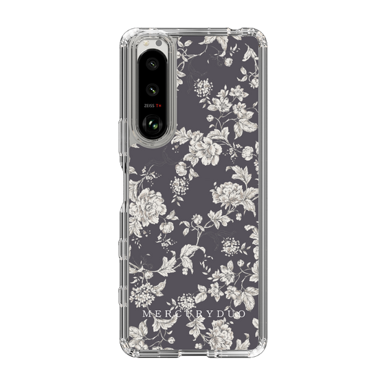 Slim Protection Case［ MERCURYDUO - ToneFlower - Grey ］