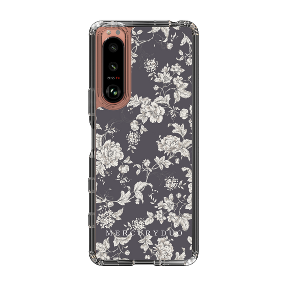 Slim Protection Case［ MERCURYDUO - ToneFlower - Grey ］