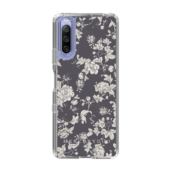 Slim Protection Case［ MERCURYDUO - ToneFlower - Grey ］