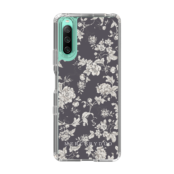 Slim Protection Case［ MERCURYDUO - ToneFlower - Grey ］