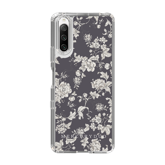 Slim Protection Case［ MERCURYDUO - ToneFlower - Grey ］