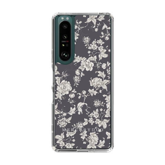 Slim Protection Case［ MERCURYDUO - ToneFlower - Grey ］