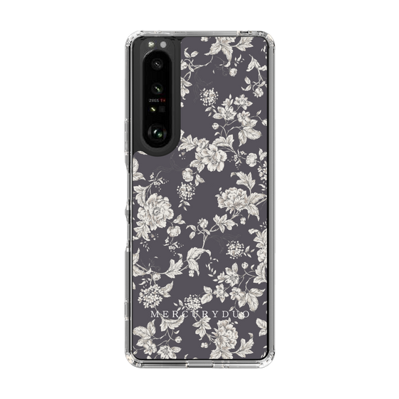 Slim Protection Case［ MERCURYDUO - ToneFlower - Grey ］