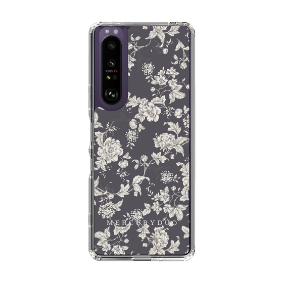 Slim Protection Case［ MERCURYDUO - ToneFlower - Grey ］
