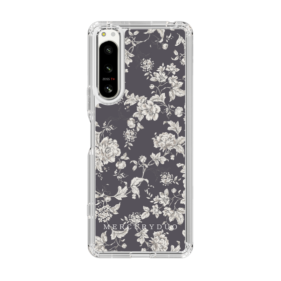 Slim Protection Case［ MERCURYDUO - ToneFlower - Grey ］