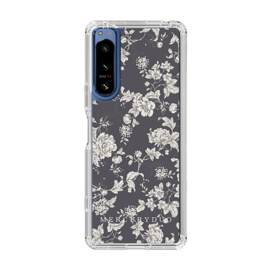 Slim Protection Case［ MERCURYDUO - ToneFlower - Grey ］