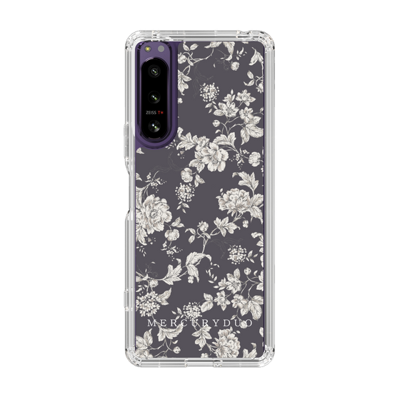 Slim Protection Case［ MERCURYDUO - ToneFlower - Grey ］