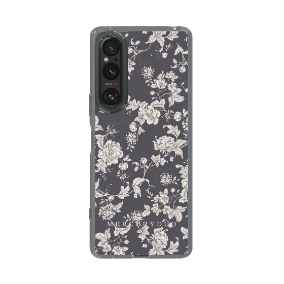 Slim Protection Case［ MERCURYDUO - ToneFlower - Grey ］
