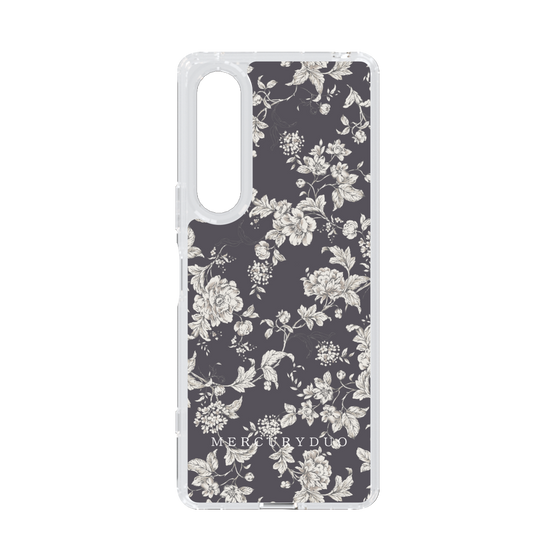 Slim Protection Case［ MERCURYDUO - ToneFlower - Grey ］