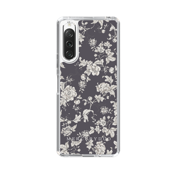 Slim Protection Case［ MERCURYDUO - ToneFlower - Grey ］