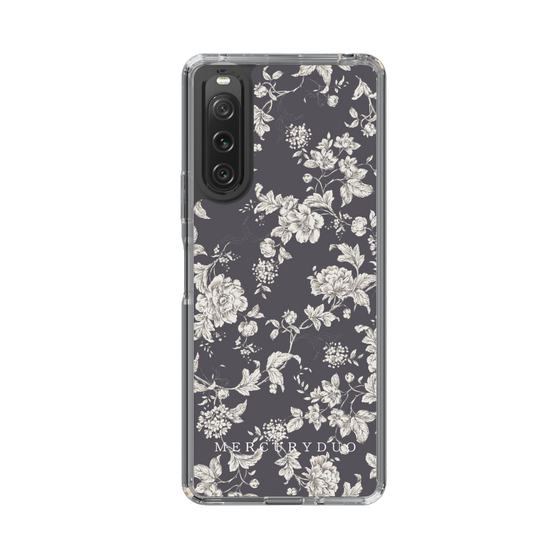 Slim Protection Case［ MERCURYDUO - ToneFlower - Grey ］