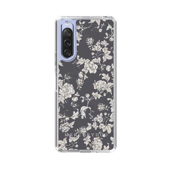 Slim Protection Case［ MERCURYDUO - ToneFlower - Grey ］