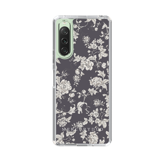 Slim Protection Case［ MERCURYDUO - ToneFlower - Grey ］
