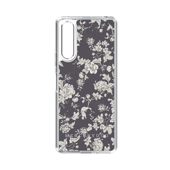 Slim Protection Case［ MERCURYDUO - ToneFlower - Grey ］