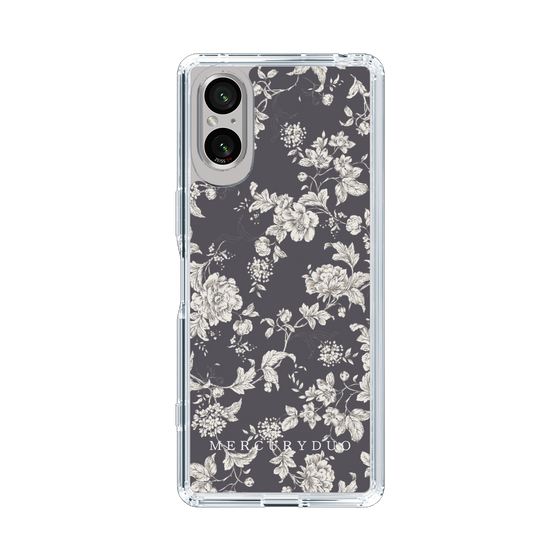 Slim Protection Case［ MERCURYDUO - ToneFlower - Grey ］