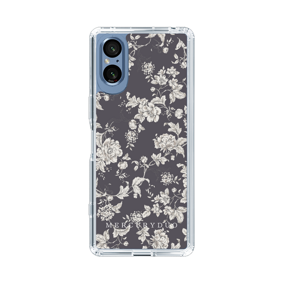 Slim Protection Case［ MERCURYDUO - ToneFlower - Grey ］