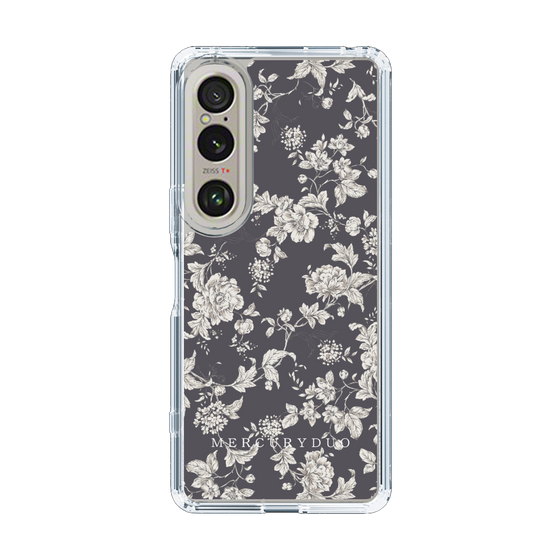 Slim Protection Case［ MERCURYDUO - ToneFlower - Grey ］