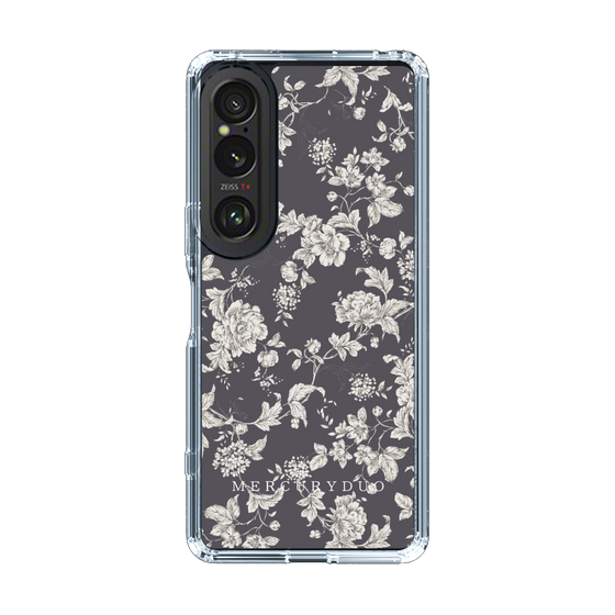 Slim Protection Case［ MERCURYDUO - ToneFlower - Grey ］