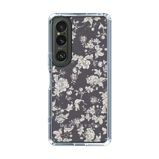 Slim Protection Case［ MERCURYDUO - ToneFlower - Grey ］