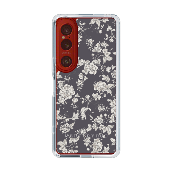 Slim Protection Case［ MERCURYDUO - ToneFlower - Grey ］