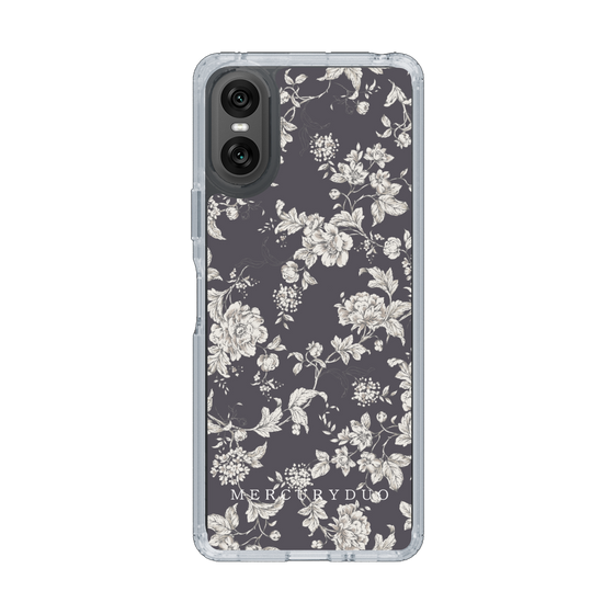 Slim Protection Case［ MERCURYDUO - ToneFlower - Grey ］