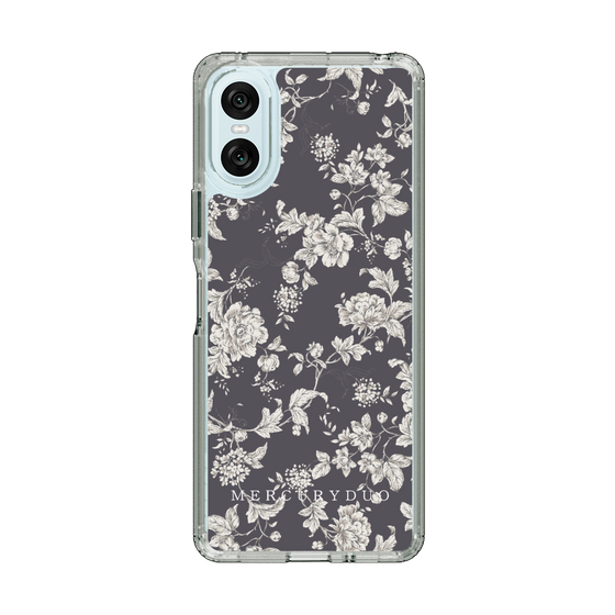 Slim Protection Case［ MERCURYDUO - ToneFlower - Grey ］
