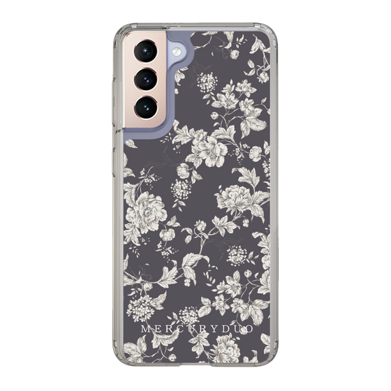 Slim Protection Case［ MERCURYDUO - ToneFlower - Grey ］