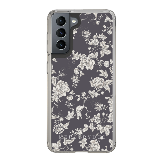 Slim Protection Case［ MERCURYDUO - ToneFlower - Grey ］