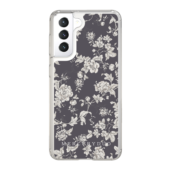 Slim Protection Case［ MERCURYDUO - ToneFlower - Grey ］