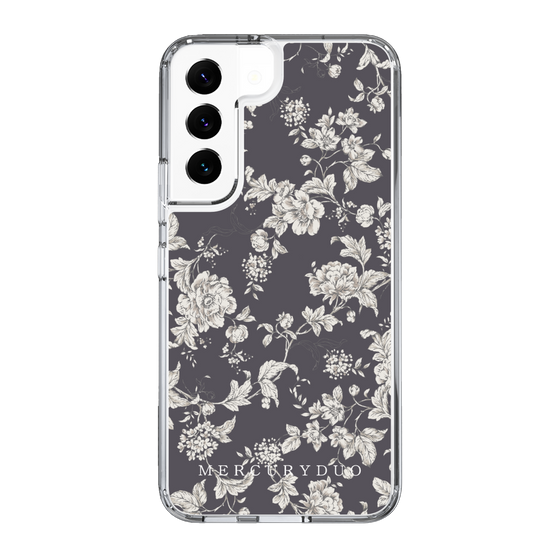 Slim Protection Case［ MERCURYDUO - ToneFlower - Grey ］