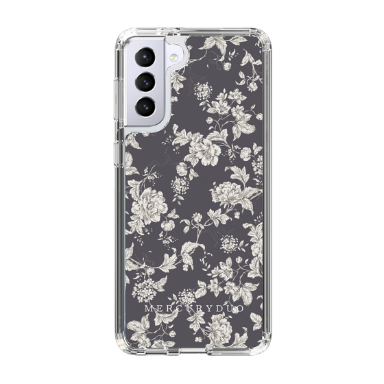 Slim Protection Case［ MERCURYDUO - ToneFlower - Grey ］