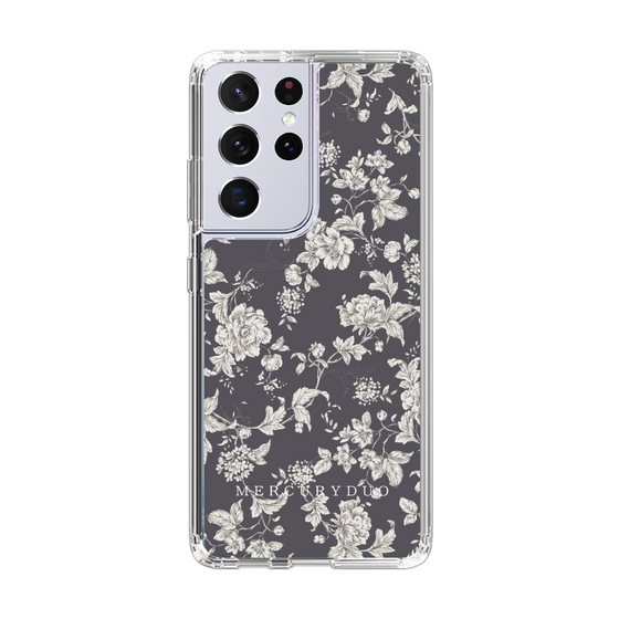 Slim Protection Case［ MERCURYDUO - ToneFlower - Grey ］