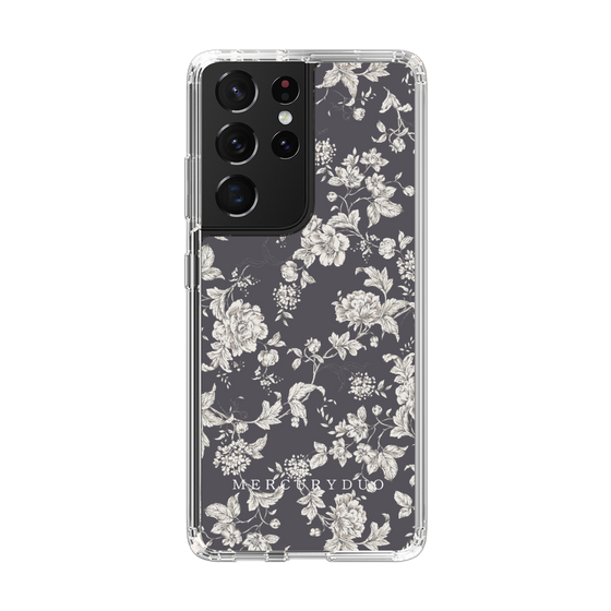 Slim Protection Case［ MERCURYDUO - ToneFlower - Grey ］