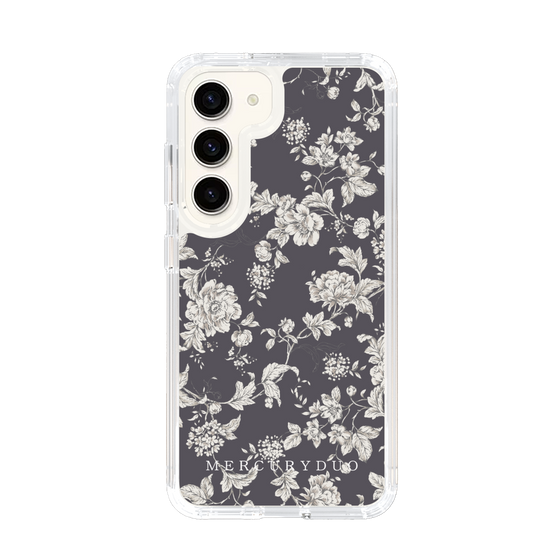 Slim Protection Case［ MERCURYDUO - ToneFlower - Grey ］