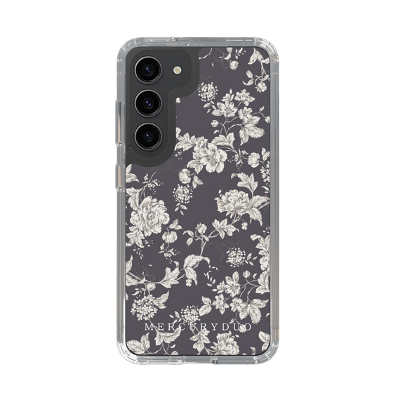 Slim Protection Case［ MERCURYDUO - ToneFlower - Grey ］