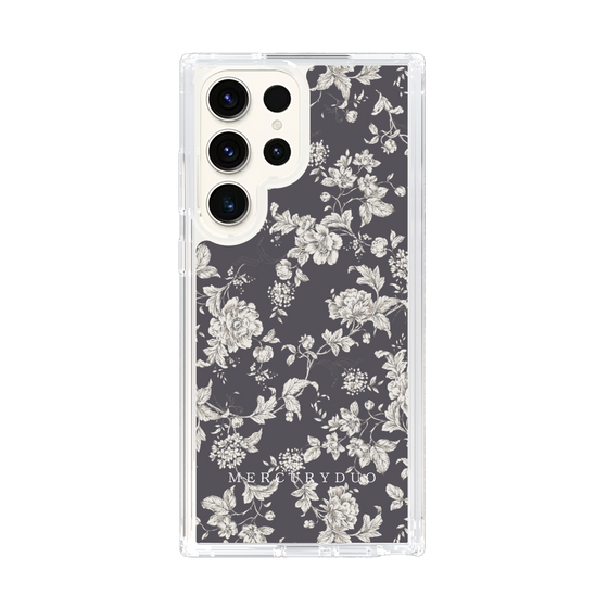 Slim Protection Case［ MERCURYDUO - ToneFlower - Grey ］